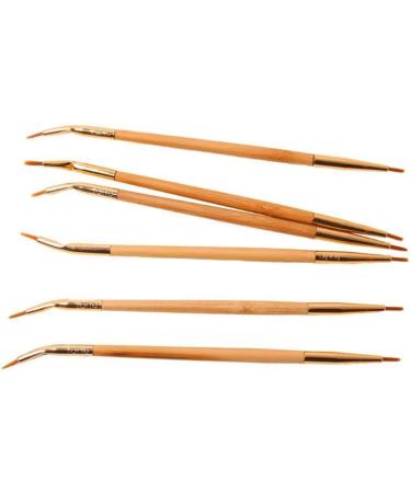 FOMIYES Eyeliner Sharpener 1Pc Useful Practical Portable Double-ended Cosmetic Eyeliner Eyeliner Brush Straight Bent Angled Brush Brush Tool for Girls Women - Buy Online on GoSupps.com