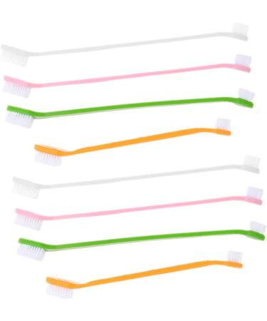 FOMIYES Pet Toothpaste 24 Pcs Double Head Dog Toothbrush Tooth Paste Pet Oral Care Large Dog Toothbrush Dog Paw Print Puppy - Buy Online on GoSupps.com