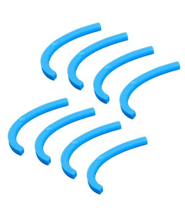 MLIU hearing protection hooks silicone ear bracket reusable hearing protection caps from ear savers relief of ear pain non -slip earrings soft ear hooks for adults and children blue