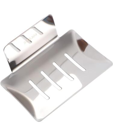 Amosfun 3 Pcs 304 Storage Rack Sponge Drain Rack Metal Soap Holder Soap Drain Rack Bathroom Soap Dish Bar Soap Holder for Shower Soap Storage Holder Bath Soap Holder Tub Stainless Steel - Buy Online on GoSupps.com