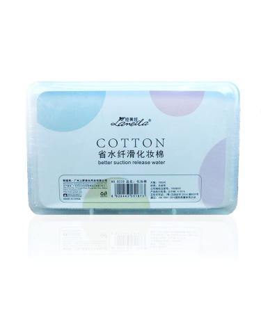 Ancllo 1000 pieces of make-up face pads nail polish remover pads lint-free nail towels face eyes make-up scarves square cosmetic cotton pads