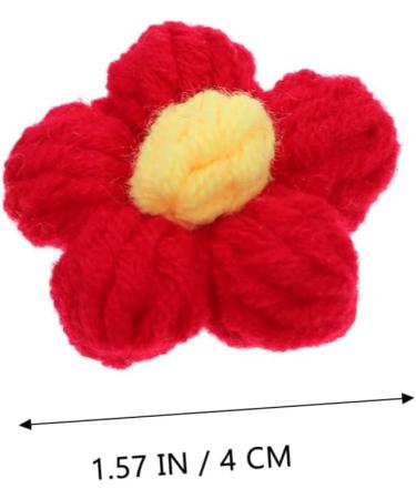 SEWOART 10pcs Hairpin Accessories Floral Yarn Toddler Wedding Assorted Color 2 4X4cm - Buy Online on GoSupps.com