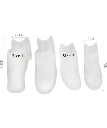 USFOOT 100% Silicon Gel Bunion Spreader & Corrector - Hallux Valgus Relief (Small 1 Pair - Buy Online on GoSupps.com