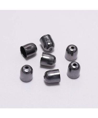 Heallily 300pcs Mixed Color Metal Cord End Caps for Jewelry Making | 5x6mm - DIY Art Crafts & Tassel Necklace Making - Buy Online on GoSupps.com
