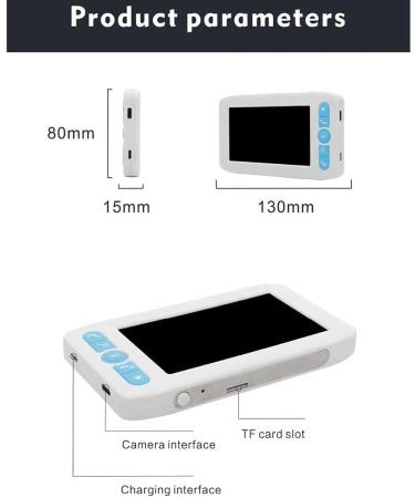 Marycan Ear Wax Removal Endoscope with 4.3 IPS Screen - FHD Smart Visual Ear Cleaner & Infection Detector | Plug & Play Kit for Home Use - Buy Online on GoSupps.com
