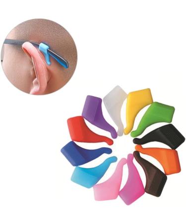Buy Doitool 24 Pairs Silicone Anti-Slip Glasses Ears Tube Hook - Slide-Resistant Brass Earrings for Eyewear - International Shipping Available - Buy Online on GoSupps.com