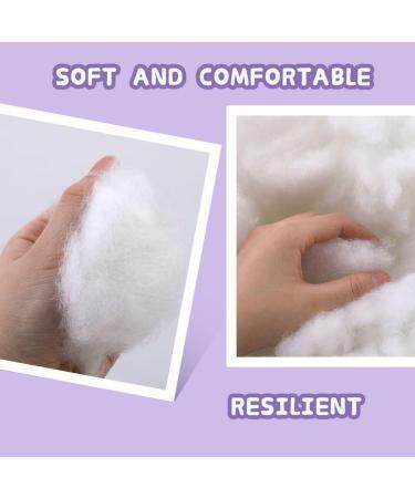 200g Premium Polyester Fiber Fill for Pillows, Stuffed Animals & DIY Crafts - Buy Online on GoSupps.com