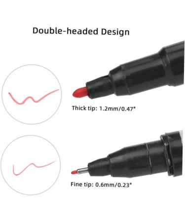 FRCOLOR 30 Pcs Eyebrow Marker Pen Makeup Eyeliner Microblading Marker Pen Mapping Eyebrow Pen Accessories - Buy Online on GoSupps.com