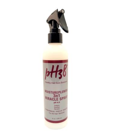 Moistureplenish 3n1 Miracle Spray Moisturizing Itchy Scalp Hair Growth Curl Enhancing LOCS & Braids Spray Leave in Conditioner 8 fl. oz