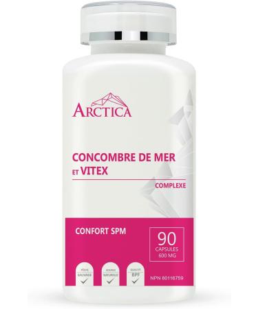 Arctica Food Sea Cucumber & Chasteberry Complex Capsule PMS Relief 600 mg 90 caps 1 - Buy Online on GoSupps.com