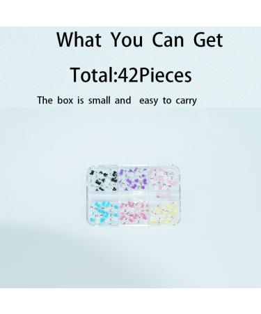 Nail Rhinestones 3D Kitty Cat Nail Art Charms 3D Cartoon Kawaii Sanrio Nail Decorations for Nail Art Supplies Resin Nails Slime Rainbow Horse Charms Cute DIY Nail Accessories (42 Pcs) 6 different cat - Buy Online on GoSupps.com