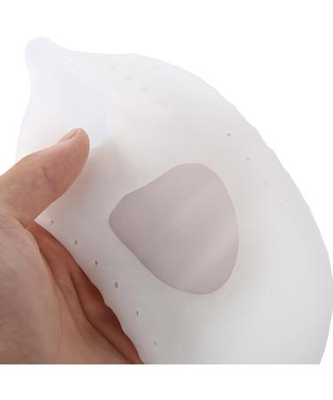 TYCIONG 1 Pair Silicone Socks Foot Protector Anti Tear Protection Foot Care Tool Prevention Socks (M) White M - Buy Online on GoSupps.com