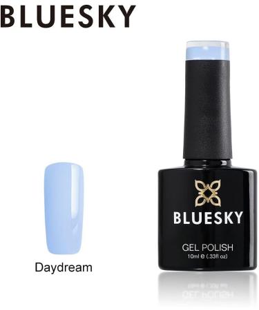 Bluesky Nail Gel Polish Blue Light Blue Spring Summer Colour Daydream UV LED Soak Off 10ml (Requires Drying under LED/UV Lamp) - Buy Online on GoSupps.com