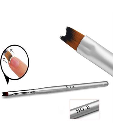 Sanwood Manicure Brush for Acrylic UV & Gel Polish - Perfect for White Nail Tips | International Shipping Available - Buy Online on GoSupps.com