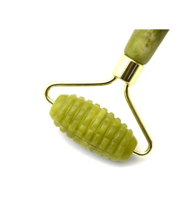 100% Natural Jade Roller for Anti-Aging & Wrinkle Reduction | Facial Skin Massager for Beauty Slimming & Firming - Saitama - Buy Online on GoSupps.com
