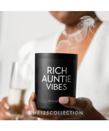 Rich Auntie Vibes Spicy Blood Orange Candle | 80 Hour Burn | Natural Vegan Soy Wax | Luxury Scented Home Candle (12 oz) - International Shipping - Buy Online on GoSupps.com
