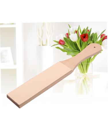 DOITOOL Knife Blade Leather Strap Razor Sharpener | Double-Sided Wooden Whetstone & Blade Protector for Superior Edge Maintenance - Buy Online on GoSupps.com