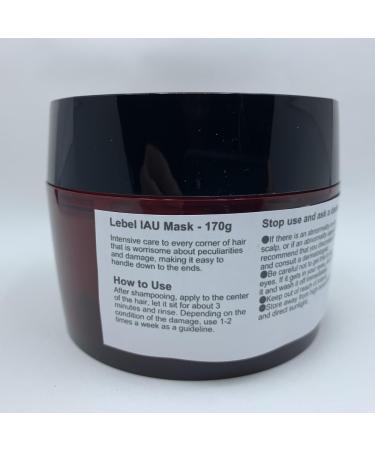 Buy Lebel Cosmetics IAU Treatment Mask 170g - Intensive Hair Care for All Hair Types - International Shipping Available - Buy Online on GoSupps.com