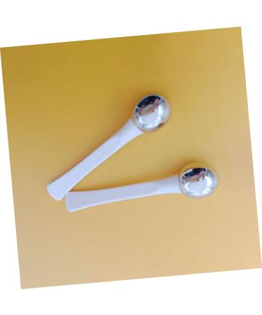  POPETPOP POPETPOP Set of 6 Zinc Alloy Eye Cream Spoons for Women Massage Sticks for Absorption and Reduction of Under-Eye Puffiness - Buy Online on GoSupps.com