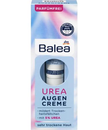 Balea Eye-Contour Cream for Very Dry Skin (5% Urea) - Hydrates, Reduces Dry Lines & Wrinkles - Vegan Formula, 15ml - Buy Online on GoSupps.com