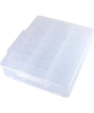 Kissbuty Universal Nail Polish Holder Organizer - 48 Bottle Storage with Adjustable Dividers | Space Saving Solution - Buy Online on GoSupps.com