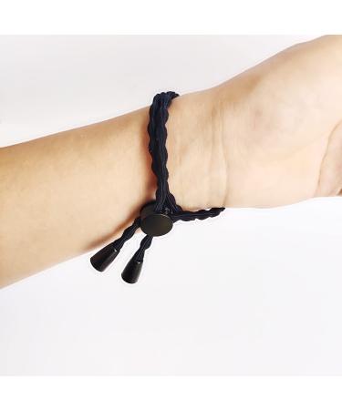 Adjustable Afro Puff Ponytail Ties for Natural Curly Hair Styles - 5PCS - Buy Online on GoSupps.com