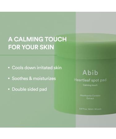 Abib Soothing Acne Care Duo: Heartleaf Teca Capsule Serum Calming Drop & Heartleaf Spot Pad Calming Touch 80pads I Centella Asiatica & Niacinamide Serum Toner Pads for Sensitive Skin - Buy Online on GoSupps.com