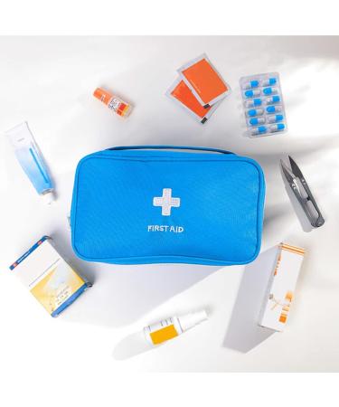 Xingsui 2 Partial First Aid Set - Waterproof Portable First Aid Box for Family Camping & Outdoor Use (Blue/Gray) - Buy Online on GoSupps.com