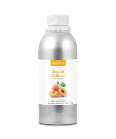 Apricot Kernels - Organic Virgin Vegetable Oil - Glass Bottle - First Cold Pressed - 100mL