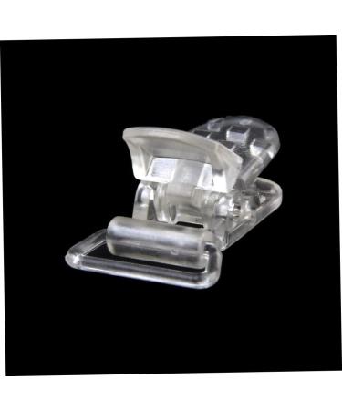 Banziaju Clear Plastic Clip Schnuller Holder | 10PCs Dummy Clips for Crafting Supplies & Tools | Durable Badge Clips for Long-lasting Use - Buy Online on GoSupps.com