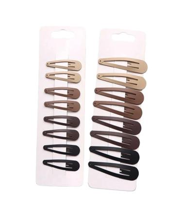 New 2025 8Pcs/Set Heart Star Metal Snap Hair Clips For Women New For Fashion Hairpins Barrettes Id Clip Fashion Hair Jewelry Fashion Accessories Creative Gift