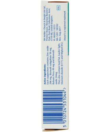 Anusol Haemorrhoids Treatment - 12 Suppositories | Fast Relief for Piles - Buy Online on GoSupps.com