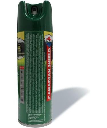 Canadian Shield Mosquito & Insect Repellent | For Hunting Fishing Camping Family Fun and More | 8 Hour of Protection | 30% Deet | (170G) AEROSOL - CSA01 | 3 Packs - Buy Online on GoSupps.com