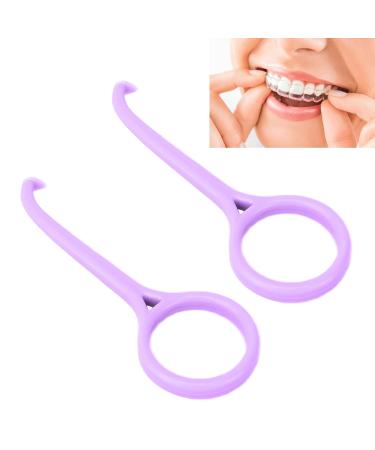 Professional Aligner Remover Tool 2 Pack - Braces & Retainer Remover - Oral Care | Purple - Buy Online on GoSupps.com