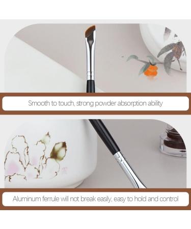 KALLORY 3pcs Eyebrow Brush Eyeliner Pencil Angled Makeup Brush Eyeliner Tool Applicator Flat Head Gel - Buy Online on GoSupps.com