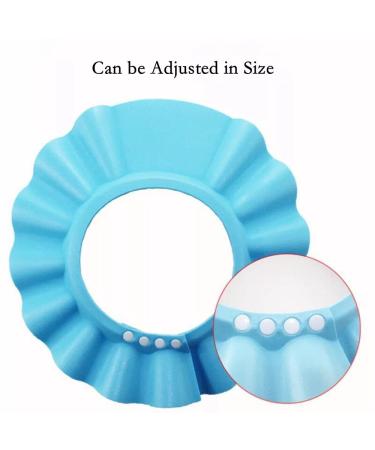 Ki-Wedy Adjustable Silicone Shower Hood for Kids | Baby Shampoo Cap & Hair Wash Protection | Safe Eye & Ear Shield for Children - Buy Online on GoSupps.com