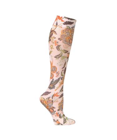 Celeste Stein Moderate Compression Knee High Stockings Wide Calf - Harvest Floral