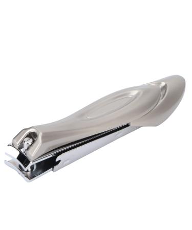 Nail Clipper Fingernail Cutter Scissors Stainless Steel Anti Splashing Tool with File