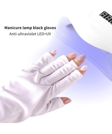 dijiusidy 1 Pair Manicure Protection Glove Hands Sun-proof Protector Non-slip Nail Art Gloves for Professional Long - Buy Online on GoSupps.com