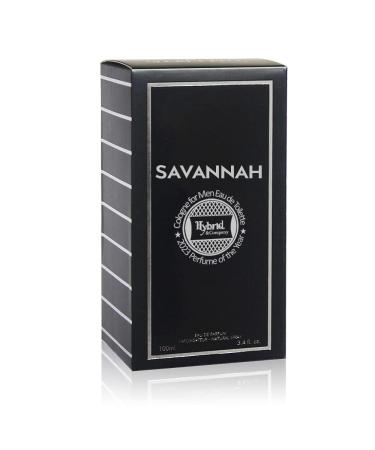 Hybrid & Company SAVANNAH Cologne for Men Eau De Toilette Natural Spray Masculine Scent 3.4 Fl Oz 101-SAVANNAH 3.4 Fl Oz (Pack of 1) - Buy Online on GoSupps.com