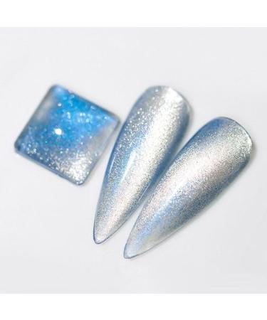 15ml Nail Gel Lacquer Need LED Lamp Soak Off UV Lamp Gel Nail Polish Laser Colorful Gel Manicure Art Cat Eye Gel - (Color: 7)