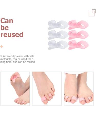 Pedicure Tools Set - 12pcs Toe Straighteners, Bunion Correctors, Toe Separators - Nail Art & Manicure Tools - 5.6x2cm - Buy Online on GoSupps.com