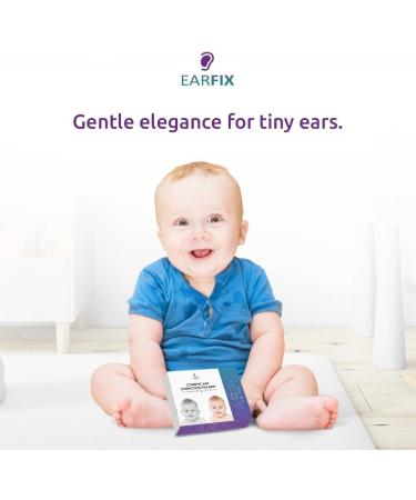 EarFix Baby Ear Corrector (8-Pack) Gentle Ear Shaping Patches for Infants 3+ Months Waterproof Hypoallergenic Ear Tape for Protruding Prominent Ears - Buy Online on GoSupps.com