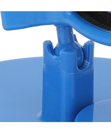 Nail Polish Bottle Holder Reclining Nail Polish Holder Smart Grip Tiltable Wide Base with Pinch Feet (Blue) - Buy Online on GoSupps.com