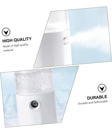Housoutil Cloth Steamers 1pc Hydrating Instrument Facial Mister Mist Sprayer Mini Mister Electric Face Moisturizing Skin Moistener Skin Humidifier Abs Steamer Electronic White Stove Steamer - Buy Online on GoSupps.com