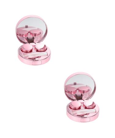 Healvian 2 sets starry sky glasses case mirror film glasses lens cap