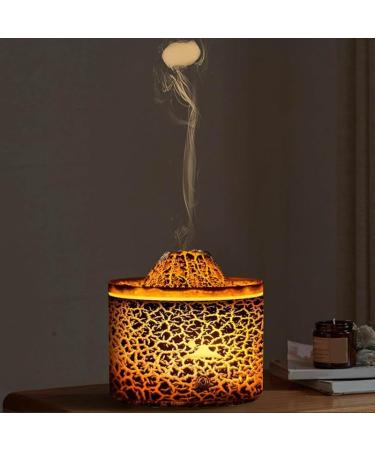 GIISH 1 Piece USB Volcano-Flame Air Mini Humidifier As Shown ABS+PP+Electronic Components for Fragrance Mist Ambient Night Light - Buy Online on GoSupps.com