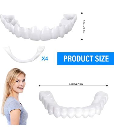 Flipped Warm Teeth Plug-In | Provisional Dentures & Immediate Cosmetic Veneers - Brighten Your Smile - Buy Online on GoSupps.com