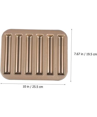 OUNONA Cake Molds 2pcs Biscuit Mold Cake Pan Cookie Molds for Metal Cake Mould Baking Supply Small Cake Mold Biscuit Baking Molds Baking Supplies Non-Stick Baking Mold Puffs Energy Bar - Buy Online on GoSupps.com