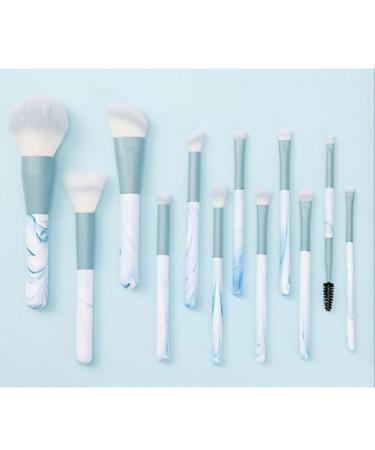 12-Piece Makeup Brush Set - Complete Loose Powder & Eyeshadow Tools for Flawless Beauty - Buy Online on GoSupps.com